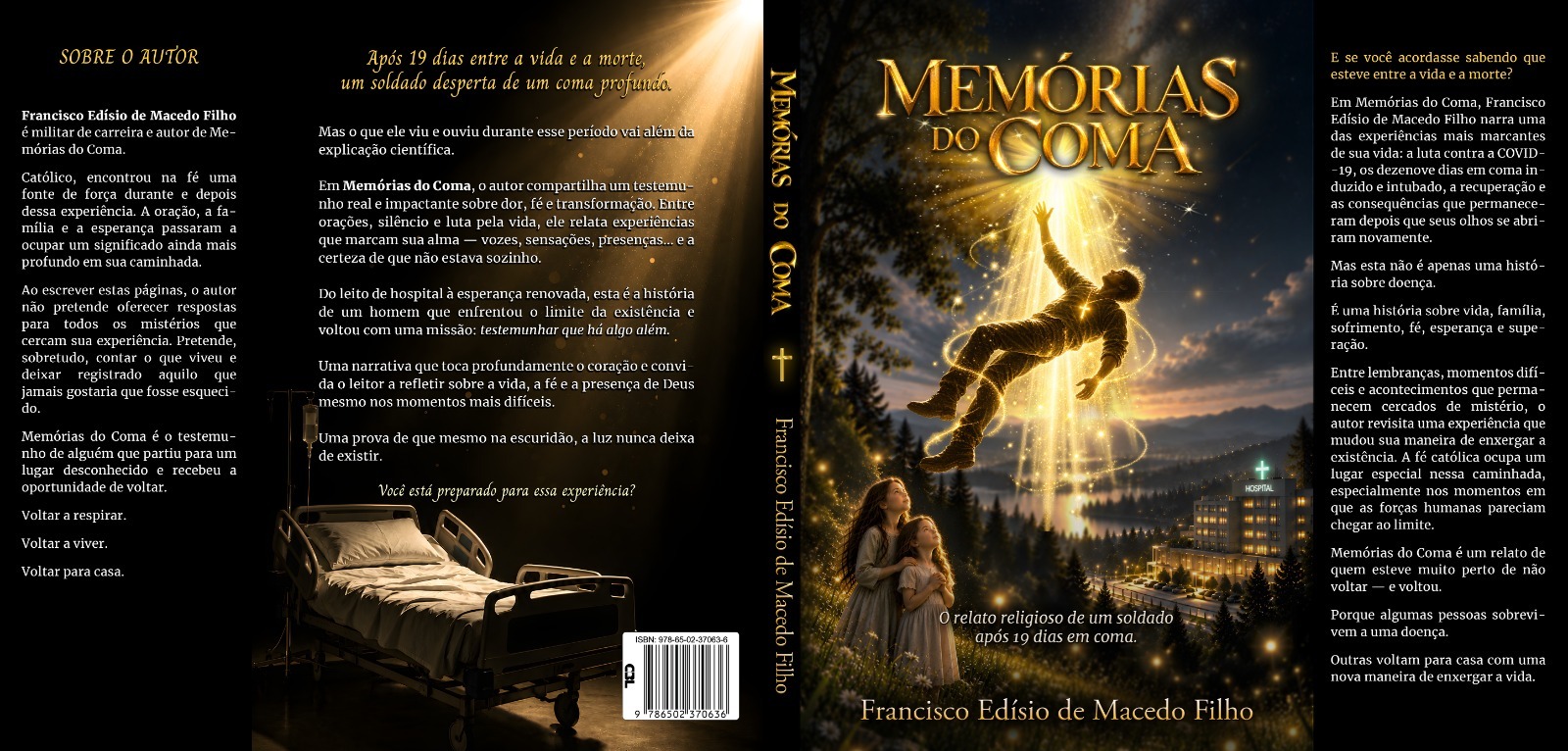 Memórias do Coma — A capa completa